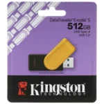 USB-flash 3.2 Kingston Data Traveler Exodia S 512GB Черный/Оранжевый — изображение 3