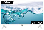 Телевизор 24" BBK 24LEM-1045/TS2C, HD Белый
