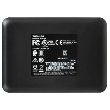 Внешний HDD 2Тб Toshiba Canvio Ready (HDTP320EK3AA) USB-C 3.0 Черный