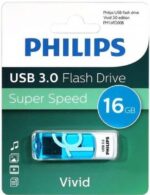 USB-flash 3.0 Philips Vivid 16Gb USB Белый/Синий — изображение 2