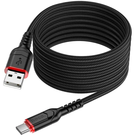 Дата-кабель Hoco X59 USB/USB-C 2м чёрный