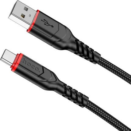 Дата-кабель Hoco X59 USB/USB-C 2м чёрный