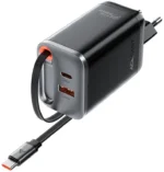 СЗУ AceFast A111 1USB+1USB-C 67W USB-C чёрный