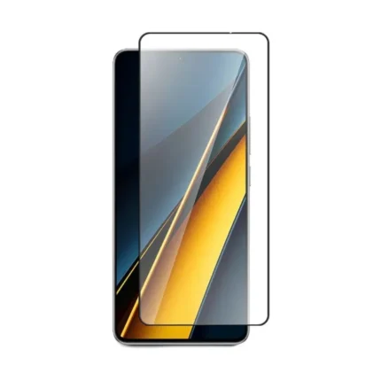 Защитное стекло Anti-Static Xiaomi Poco X6 Pro/Poco X7 Pro 5D без уп. чёрный