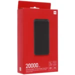 Портативное ЗУ Xiaomi Redmi Fast Charge Power Bank 20000mAh 18W чёрный — изображение 4