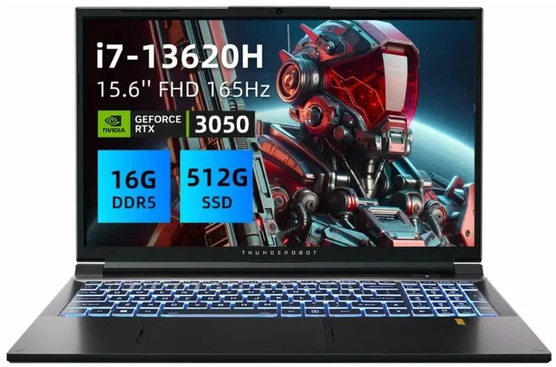 5jcck0kc3suwakn_c5054551.jpg Ноутбук 15.6" Thunderobot 911T MT NJS, i7-13620H/16/512/RTX3050, Серый — изображение 1