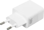 СЗУ Hoco CS112A 1USB+1USB-C 30W USB-C/USB-C белый