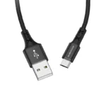 Дата-кабель Borofone BX20 USB/MicroUSB 1м чёрный