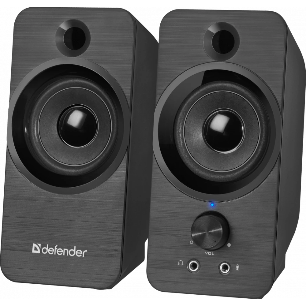 358 Колонка мультимедийная Defender 2.0 SPK-190 Черный — изображение 1