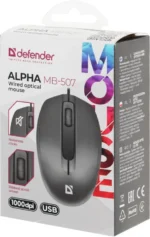 Мышь проводная Defender Icon MB-507 Черный — изображение 4