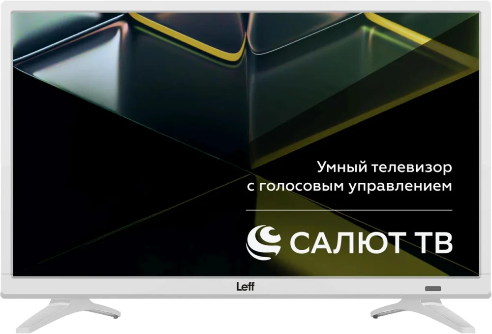 6273053 Телевизор 24" LEFF (24H691T), HD Белый — изображение 1